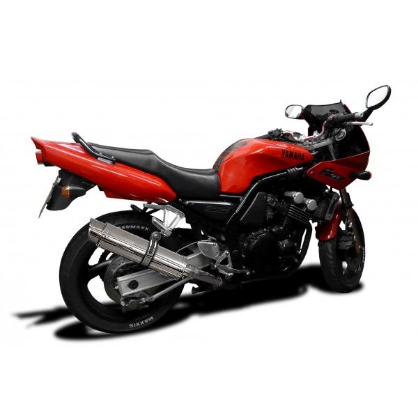 Delkevic volledig systeem Round RVS 350mm - FZS600 FAZER (1998-2003)