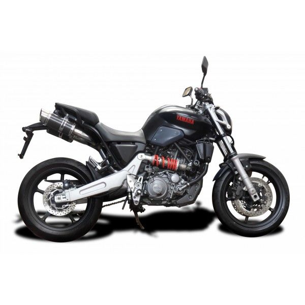 Delkevic slip-on kit Round Carbon 200mm - MT-03 (2005-2015)