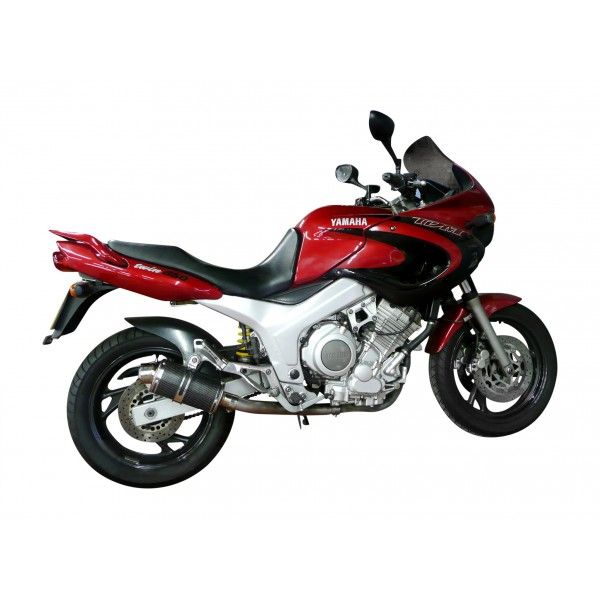 Delkevic volledig systeem Oval Carbon 225mm - TDM850 (1991-2001)