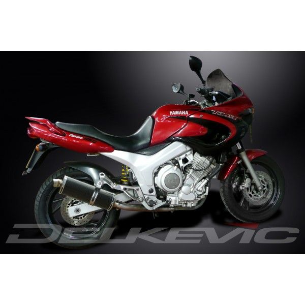 Delkevic volledig systeem Oval Carbon 350mm - TDM850 (1991-2001)