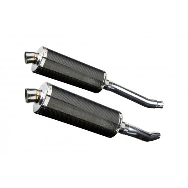 Delkevic slip-on kit Oval Carbon 350mm - TDM900 (2002-2013)