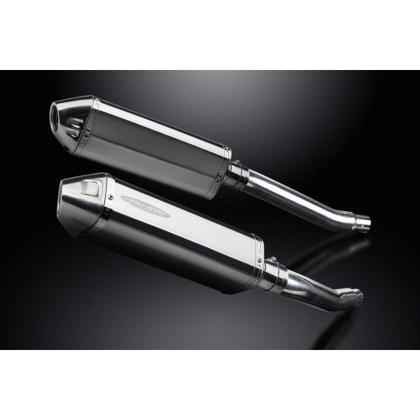 Delkevic slip-on kit Tri-Oval RVS 320mm - TDM900 (2002-2013)