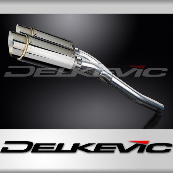Delkevic slip-on kit Round RVS 200mm - FZ6 (NKD/ FAIRED) (2004-2010)
