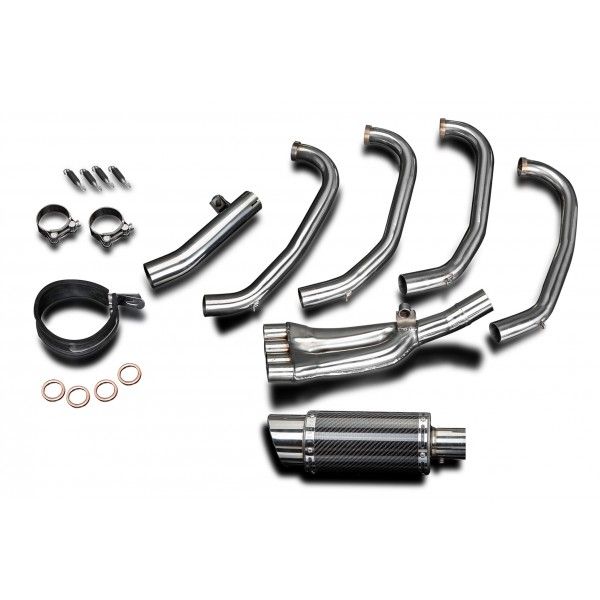 Delkevic volledig systeem Round Carbon 200mm - CBR600F (1987-1990)