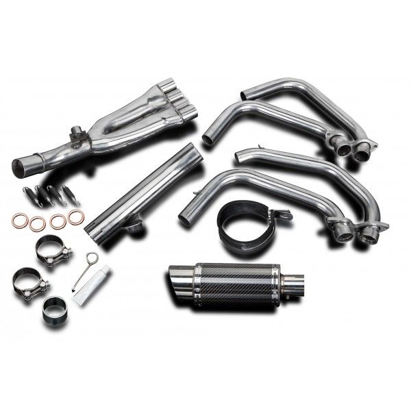 Delkevic volledig systeem Round Carbon 200mm - CBR600F (1991-1998)