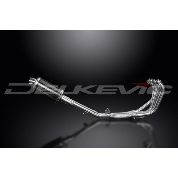 Delkevic volledig systeem Oval Carbon 225mm - CBR600F (1991-1998)