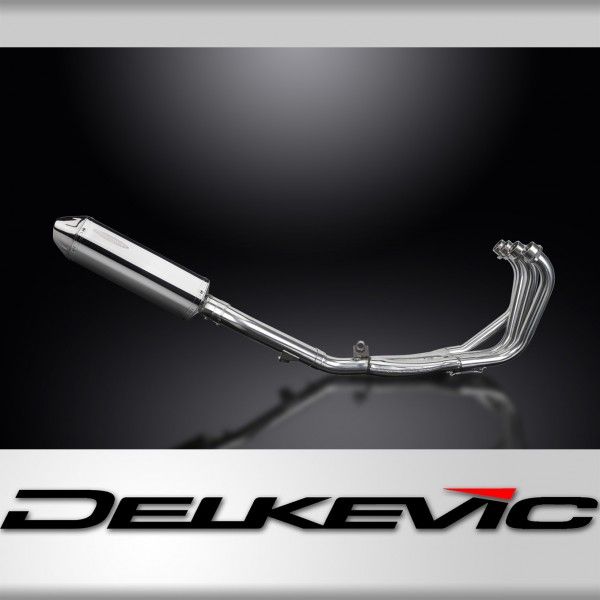 Delkevic volledig systeem Tri-Oval RVS 320mm - CBR600F (1991-1998)