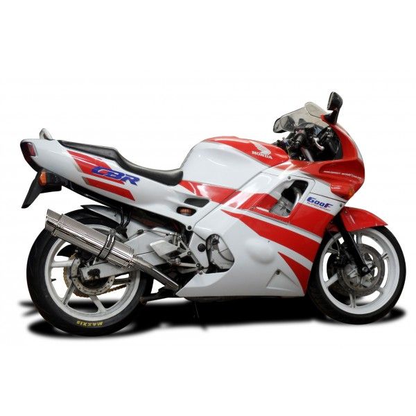 Delkevic volledig systeem Round RVS 350mm - CBR600F (1991-1998)