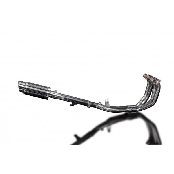 Delkevic volledig systeem Round Carbon 200mm - CBR600F (1999-2000)