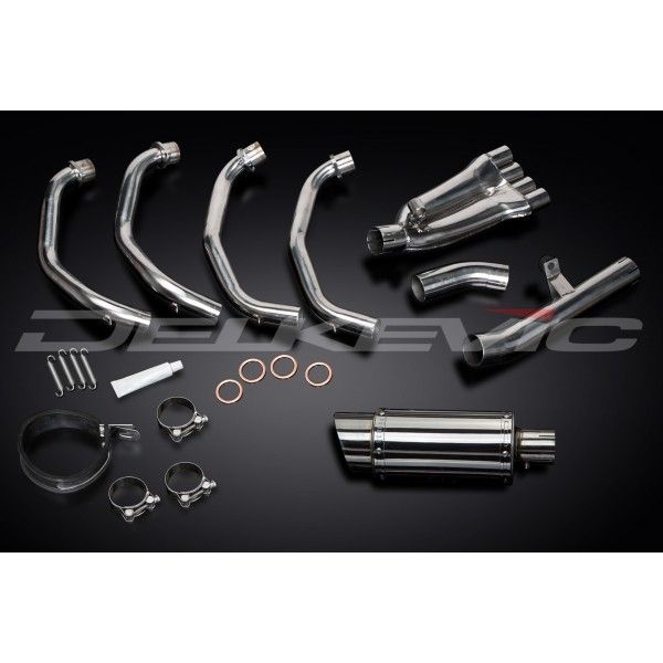Delkevic volledig systeem Round RVS 200mm - CBR600F (1999-2000)