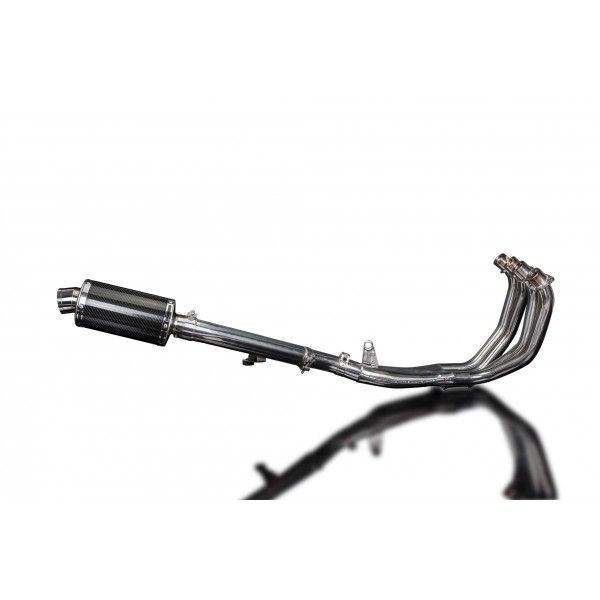 Delkevic volledig systeem Oval Carbon 225mm - CBR600F (1999-2000)