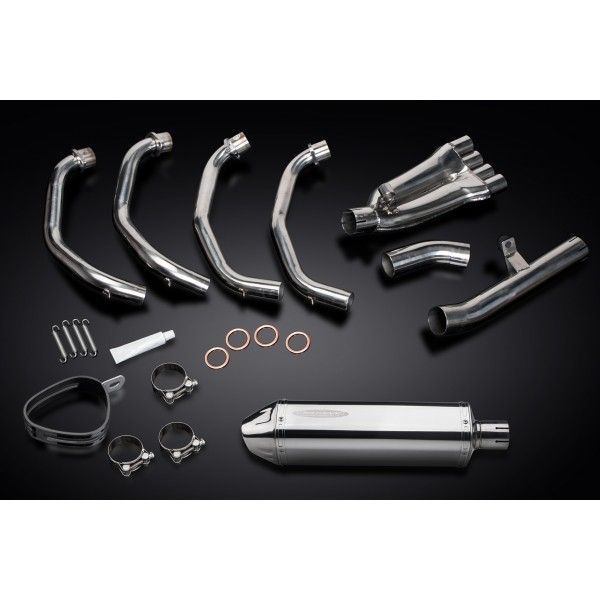 Delkevic volledig systeem Tri-Oval RVS 320mm - CBR600F (1999-2000)