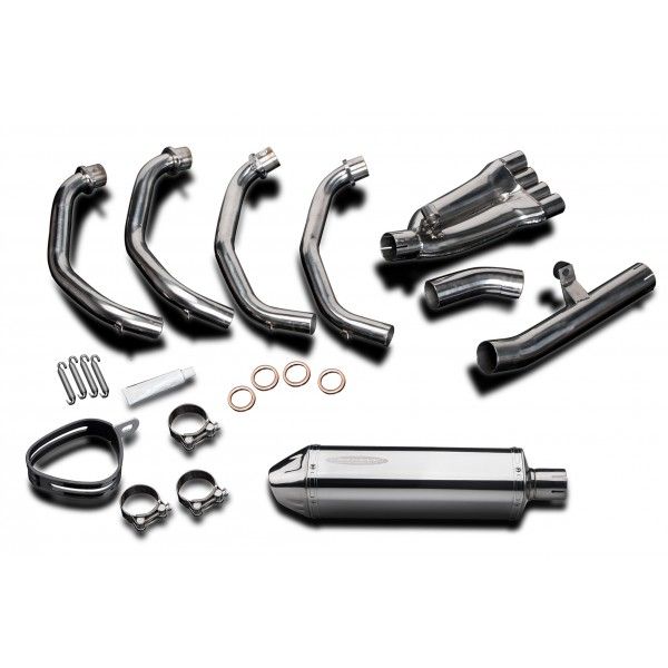 Delkevic volledig systeem Tri-Oval RVS 320mm - CBR600F (1999-2000)