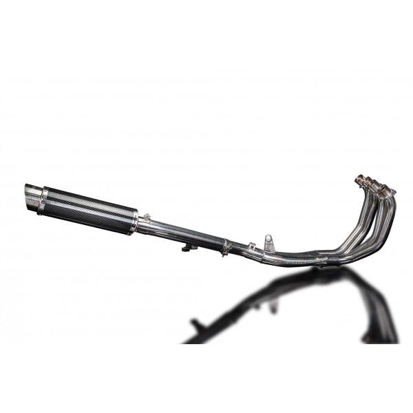 Delkevic volledig systeem Round Carbon 350mm - CBR600F (1999-2000)