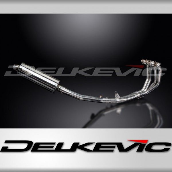 Delkevic volledig systeem Oval RVS 350mm - CBR600F/SPORT (2001-2007)