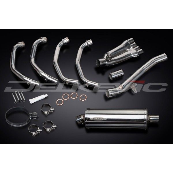 Delkevic volledig systeem Oval RVS 350mm - CBR600F/SPORT (2001-2007)