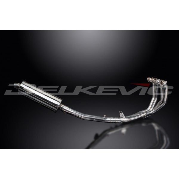 Delkevic volledig systeem Oval RVS 350mm - CBR600F/SPORT (2001-2007)