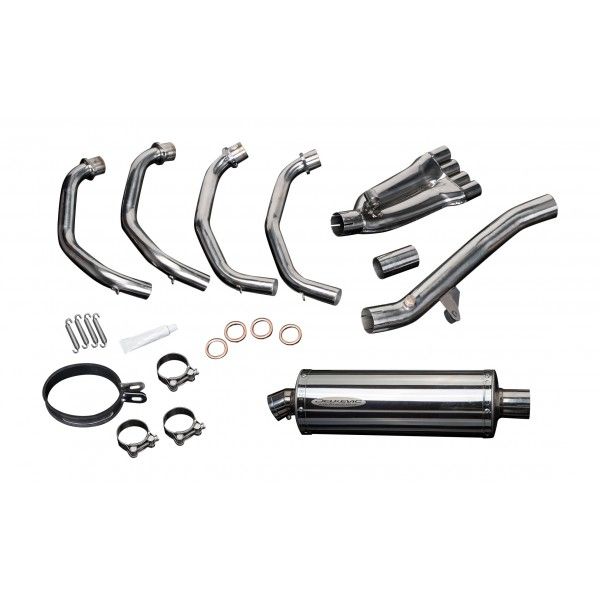 Delkevic volledig systeem Oval RVS 350mm - CBR600F/SPORT (2001-2007)