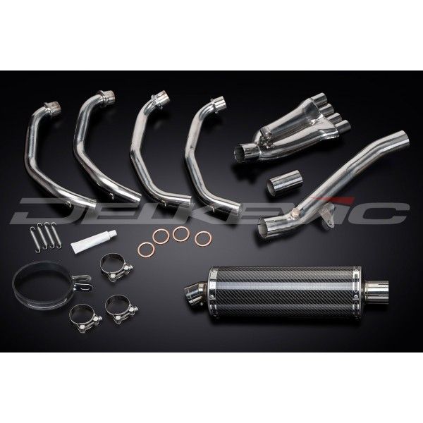 Delkevic volledig systeem Oval Carbon 350mm - CBR600F/SPORT (2001-2007)