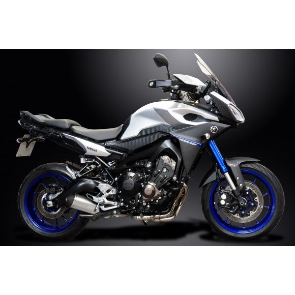 Delkevic volledig systeem X-Oval Titanium 343mm - TRACER 900 15-20