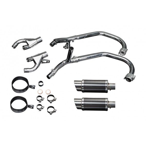 Delkevic volledig systeem Round Carbon 200mm - VMX1200 V-MAX (1984-2007)