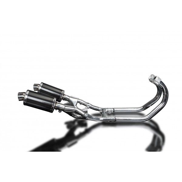 Delkevic volledig systeem Oval Carbon 225mm - VMX1200 V-MAX (1984-2007)