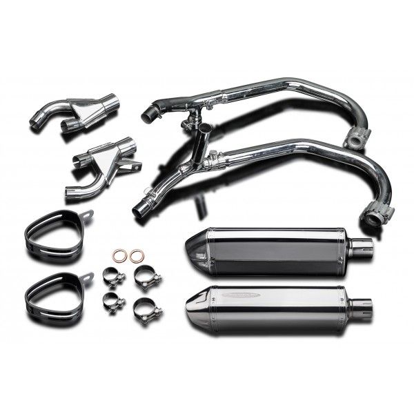 Delkevic volledig systeem Tri-Oval RVS 320mm - VMX1200 V-MAX (1984-2007)