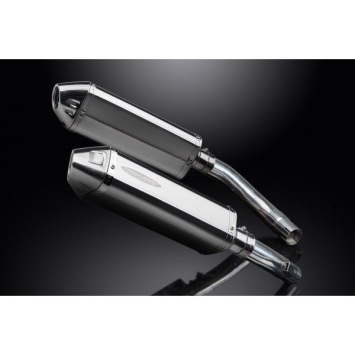 Delkevic slip-on kit Tri-Oval RVS 320mm - YZF-R1 (2009-2014)