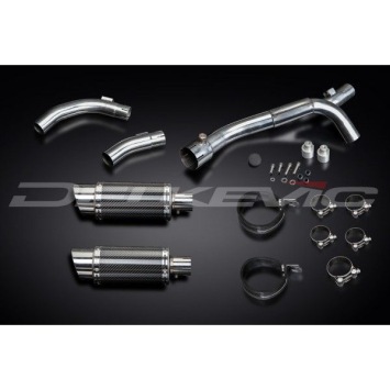 Delkevic slip-on kit Round Carbon 200mm - YZF-R1 (2009-2014)