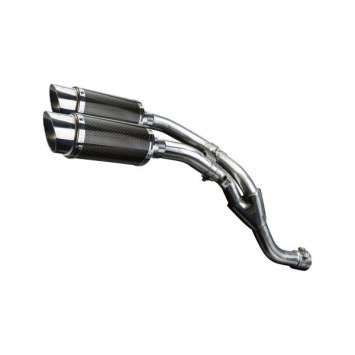 Delkevic slip-on kit Round Carbon 200mm - YZF-R1 (2009-2014)