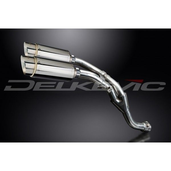 Delkevic slip-on kit Round RVS 200mm - YZF-R1 (2009-2014)