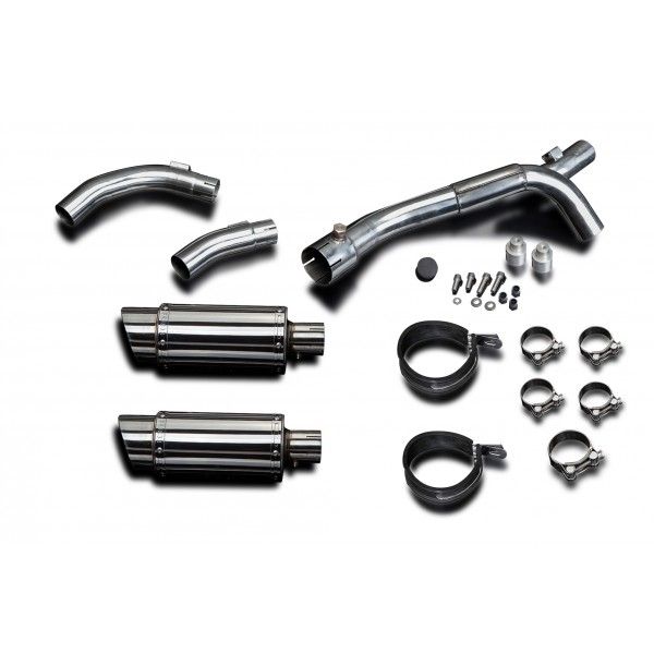 Delkevic slip-on kit Round RVS 200mm - YZF-R1 (2009-2014)