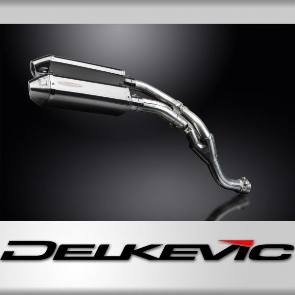 Delkevic slip-on kit Tri-Oval RVS 320mm - YZF-R1 (2009-2014)