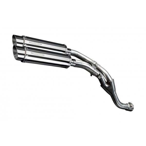 Delkevic slip-on kit Round RVS 350mm - YZF-R1 (2009-2014)