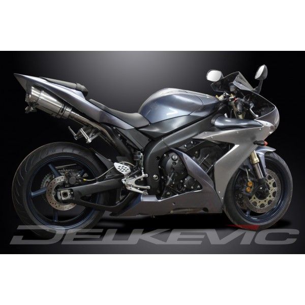 Delkevic slip-on kit Round RVS 200mm - YZF-R1 2004MY (2004-2006)