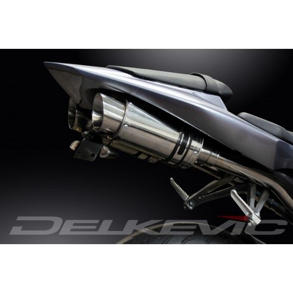 Delkevic slip-on kit Round RVS 200mm - YZF-R1 2004MY (2004-2006)