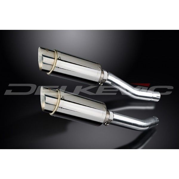 Delkevic slip-on kit Round RVS 200mm - YZF-R1 4C8 (2007-2008)