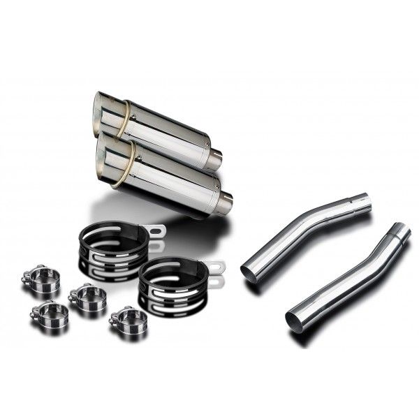 Delkevic slip-on kit Round RVS 200mm - YZF-R1 4C8 (2007-2008)