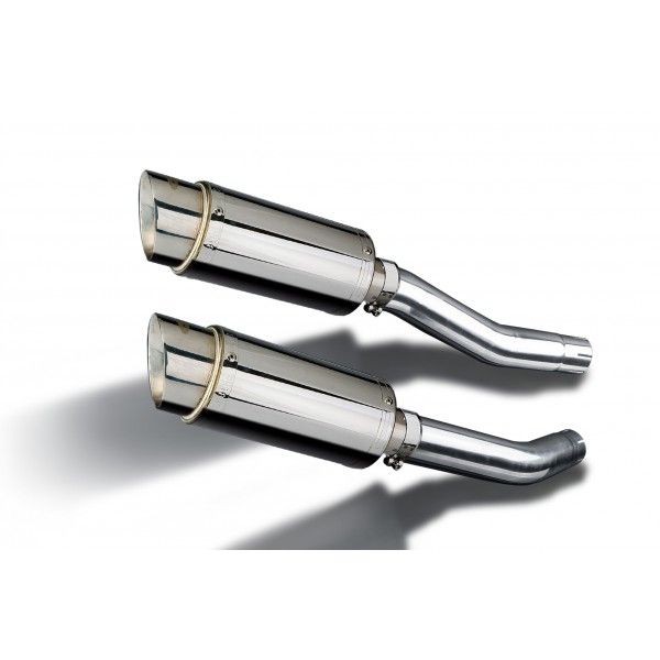 Delkevic slip-on kit Round RVS 200mm - YZF-R1 4C8 (2007-2008)