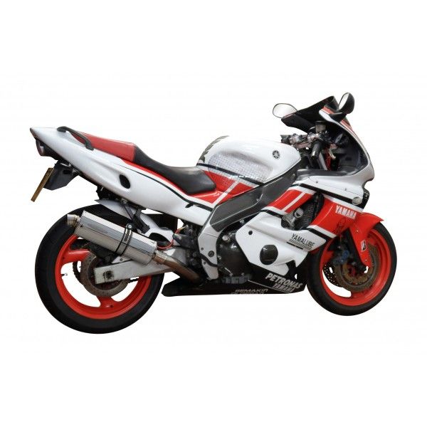 Delkevic volledig systeem Oval RVS 350mm - YZF600R THUNDERCAT(1996-2007)
