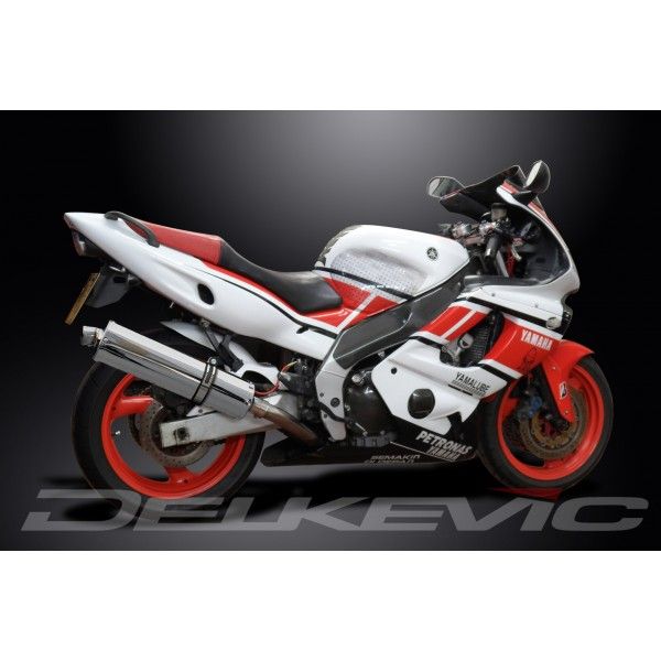 Delkevic volledig systeem Oval RVS 450mm - YZF600R THUNDERCAT(1996-2007)