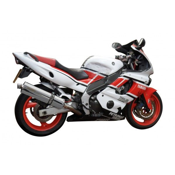 Delkevic volledig systeem Oval RVS 450mm - YZF600R THUNDERCAT(1996-2007)