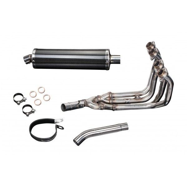 Delkevic volledig systeem Oval Carbon 450mm - YZF600R THUNDERCAT(1996-2007)