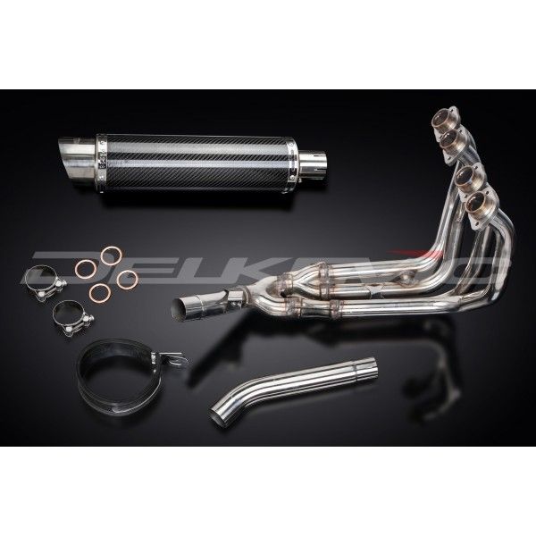 Delkevic volledig systeem Round Carbon 350mm - YZF600R THUNDERCAT(1996-2007)