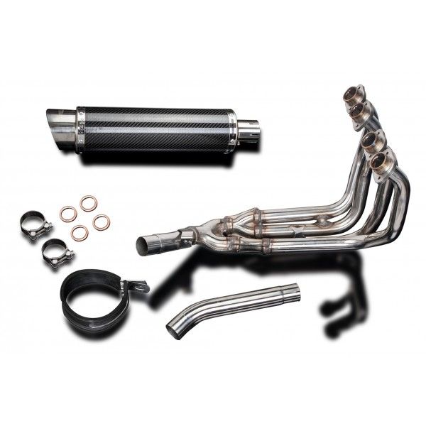 Delkevic volledig systeem Round Carbon 350mm - YZF600R THUNDERCAT(1996-2007)