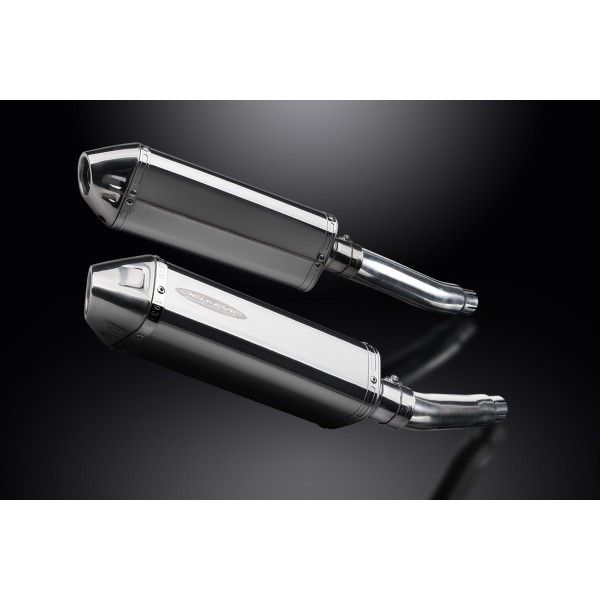 Delkevic slip-on kit Tri-Oval RVS 320mm - TRX850 (1995-1999)