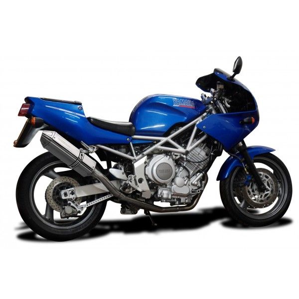 Delkevic slip-on kit Tri-Oval RVS 320mm - TRX850 (1995-1999)