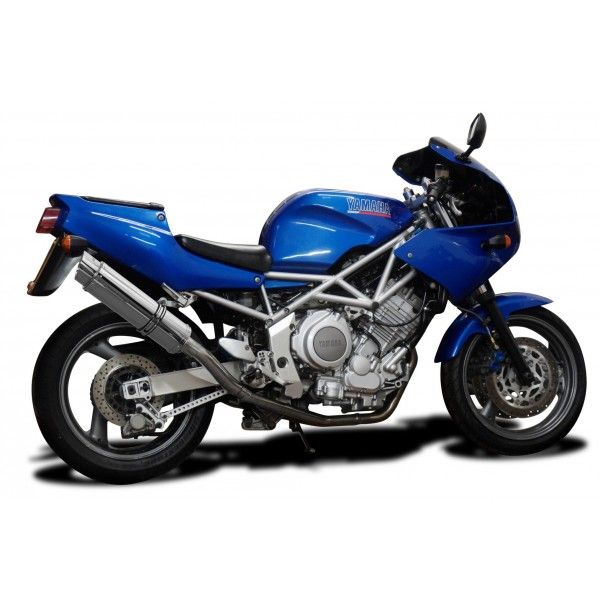 Delkevic slip-on kit Round RVS 350mm - TRX850 (1995-1999)