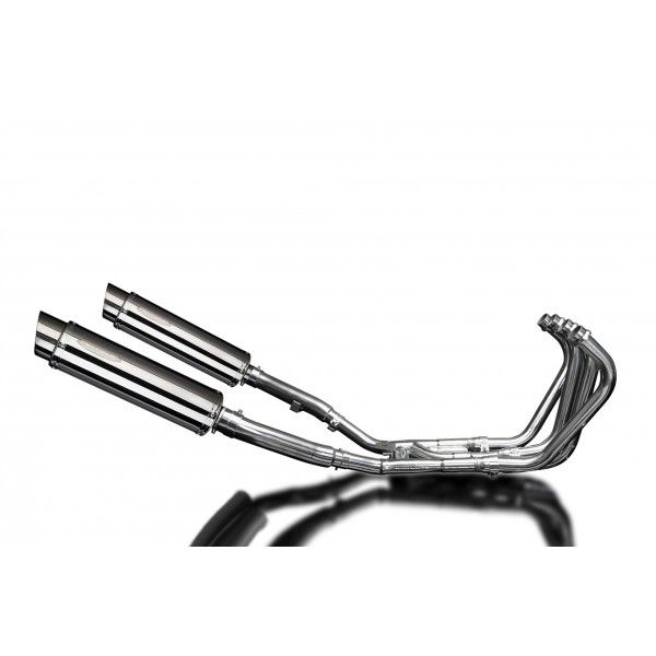 Delkevic volledig systeem Round RVS 350mm - XJ900S DIVERSION (1994-2003)