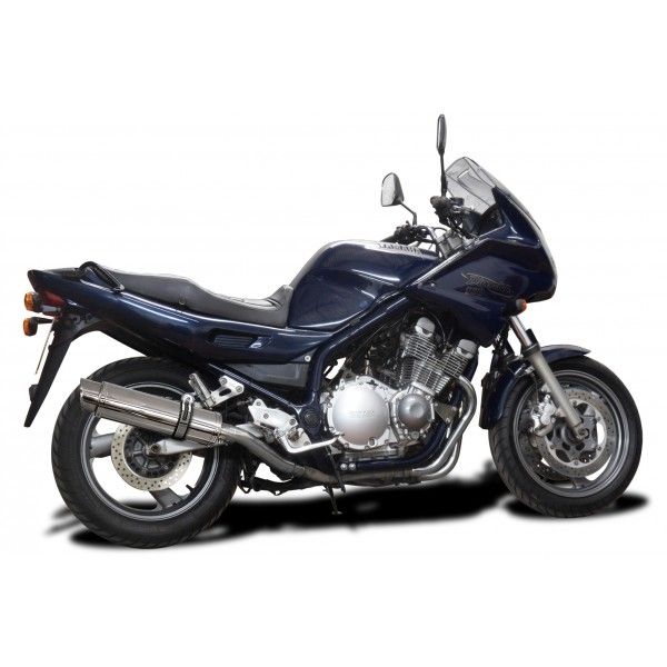 Delkevic volledig systeem Round RVS 350mm - XJ900S DIVERSION (1994-2003)